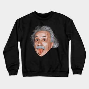 albert einstein meme Crewneck Sweatshirt